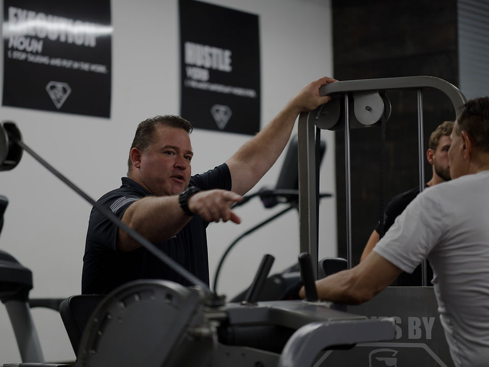 Adam Young coaching at Bodies By Adam